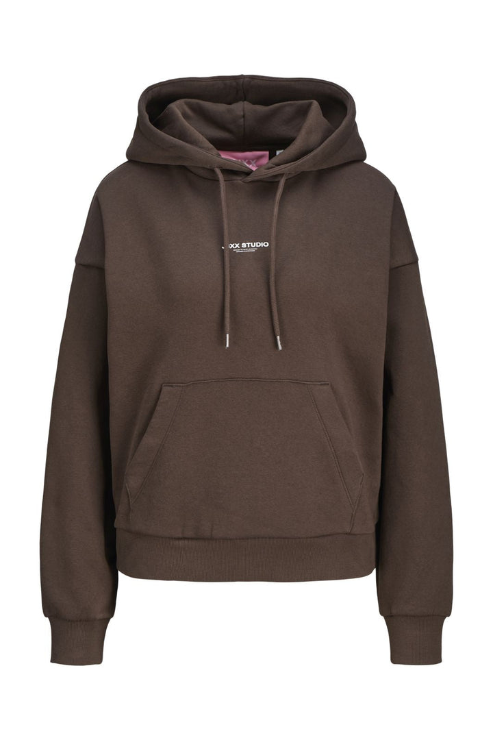 Jjxx - Jxstudio Vesterbro Ls Rlx Hood Swt - 4797430 Bracken Bright White Jjxx Studio