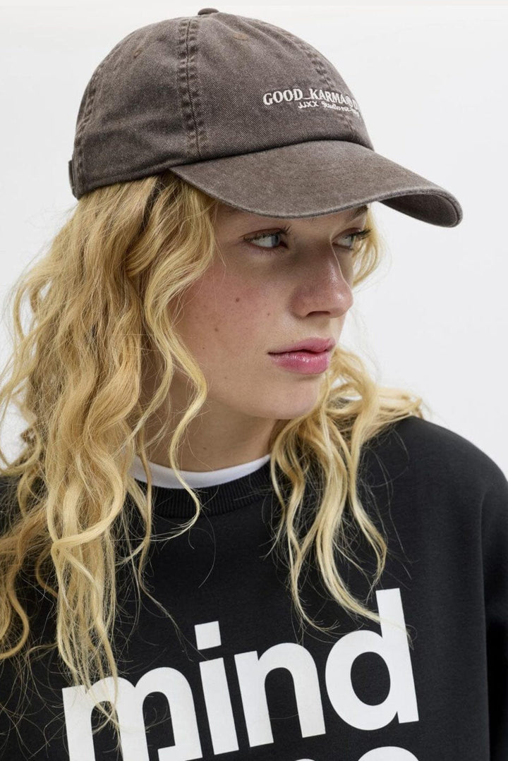 Jjxx - Jxsuzanne Washed Cap Acc - 4815243 Bracken