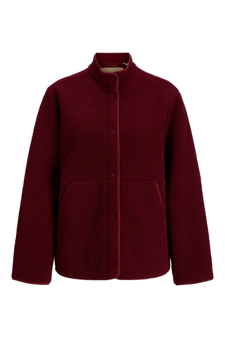 Jjxx - Jxvera Teddy Jacket Sn - 4908952 Cabernet