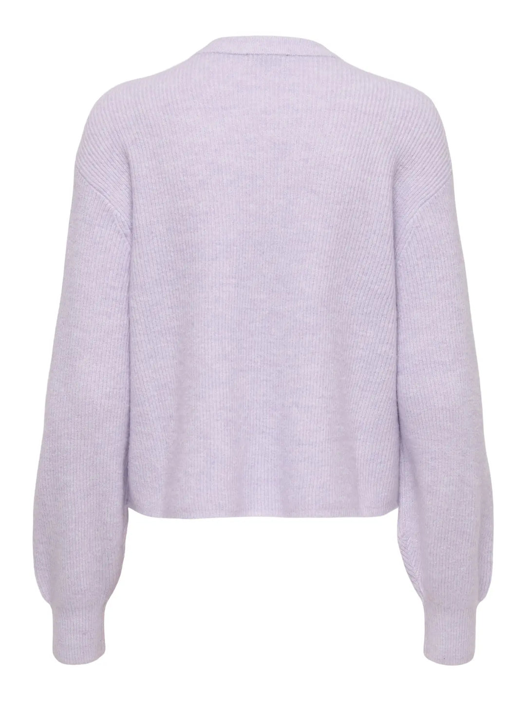 JDY - Jdylumi Life L/S Button Cardiga Knt - 5010966 Pastel Lilac Melange