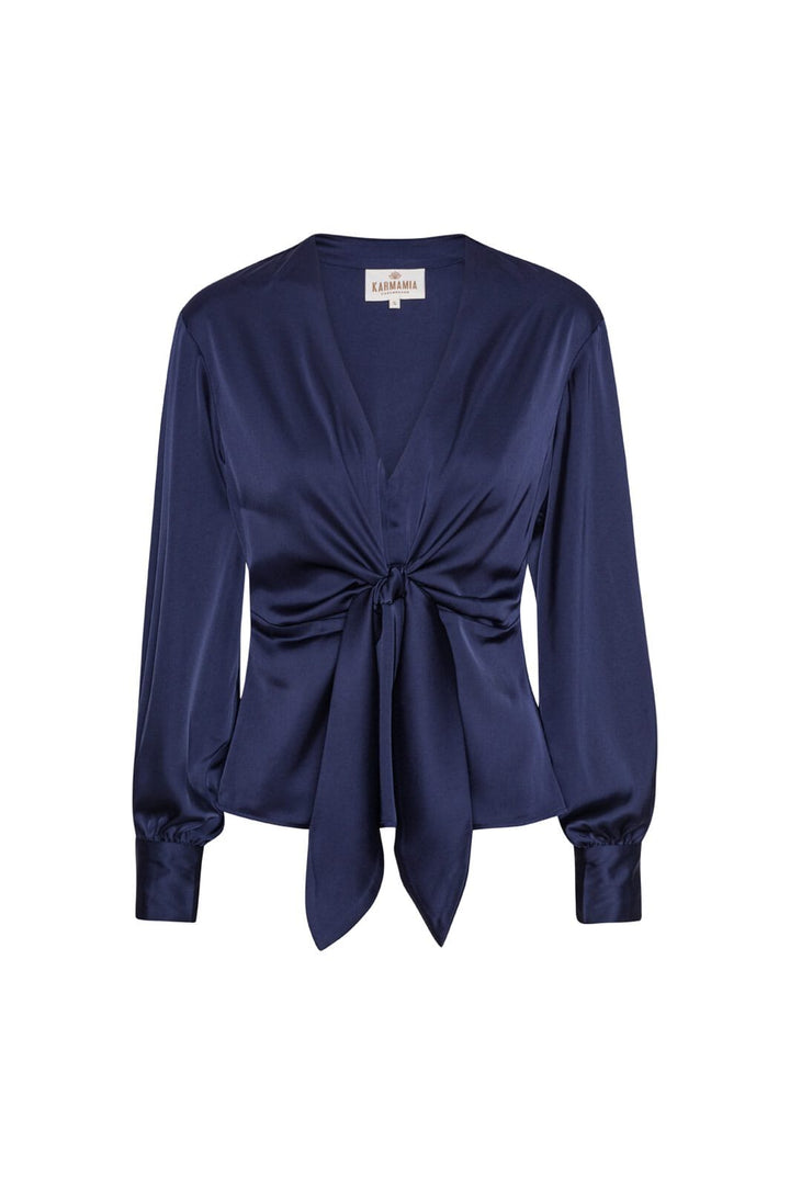 Karmamia - Blair Blouse 1956 - Semi Rich Navy