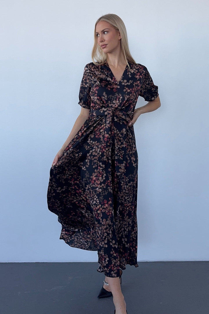 Karmamia - Faye Dress 2306 - Melange Noir Kjoler 