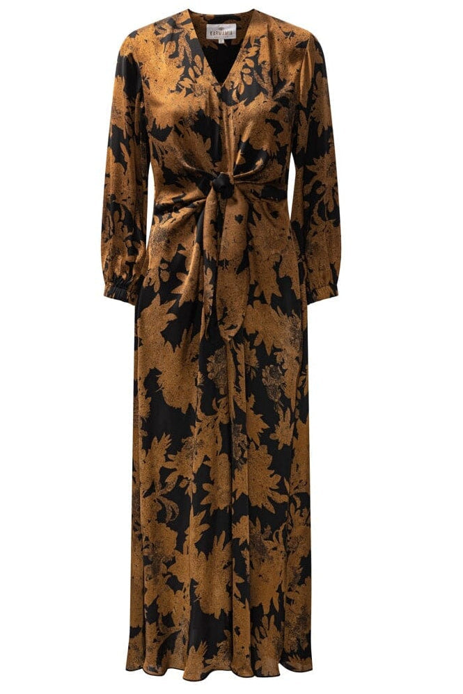Karmamia - Faye Dress 2330 - Tawny Flower