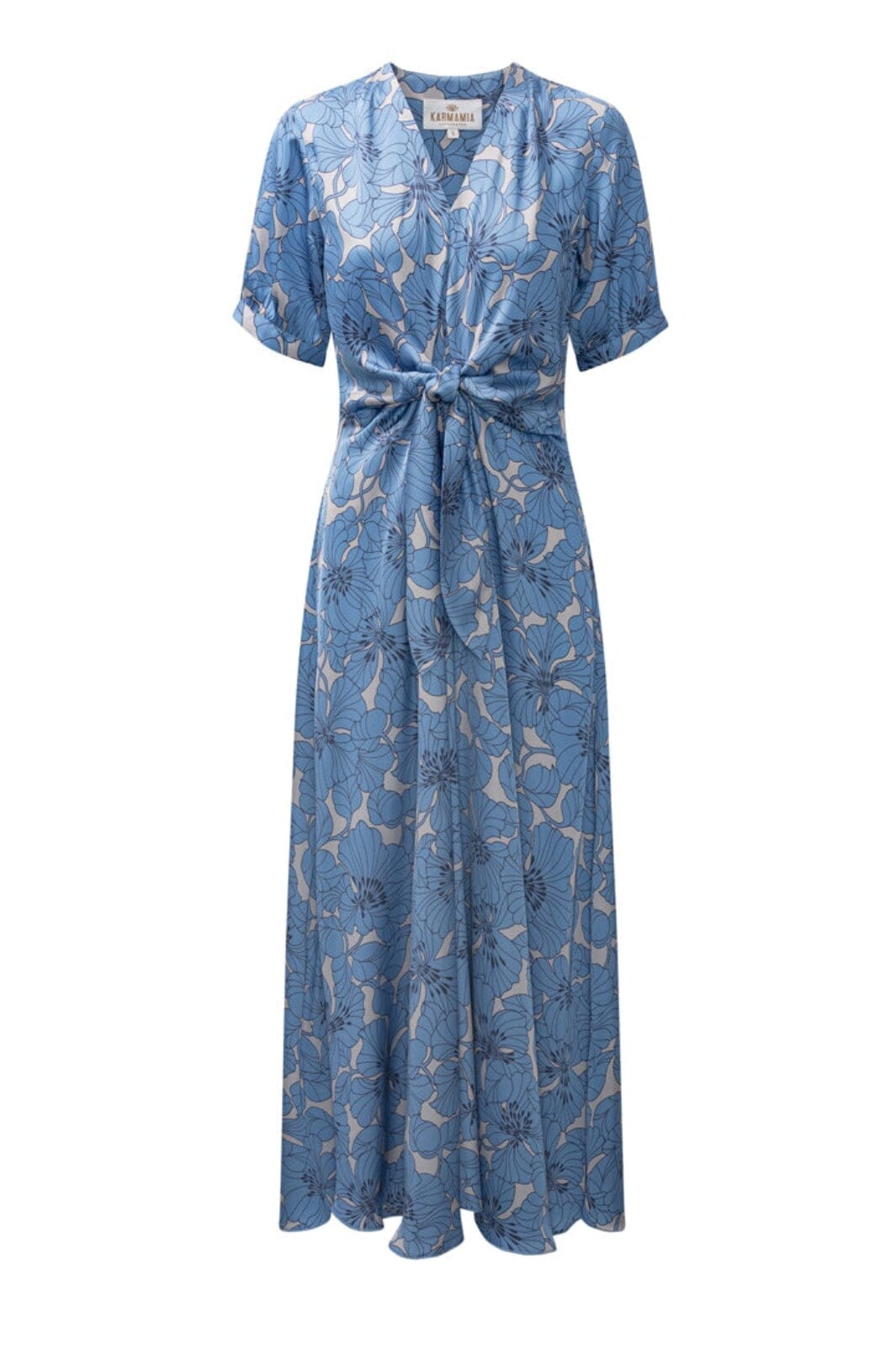 Karmamia - Faye Dress 2467 - Gardenia Sky