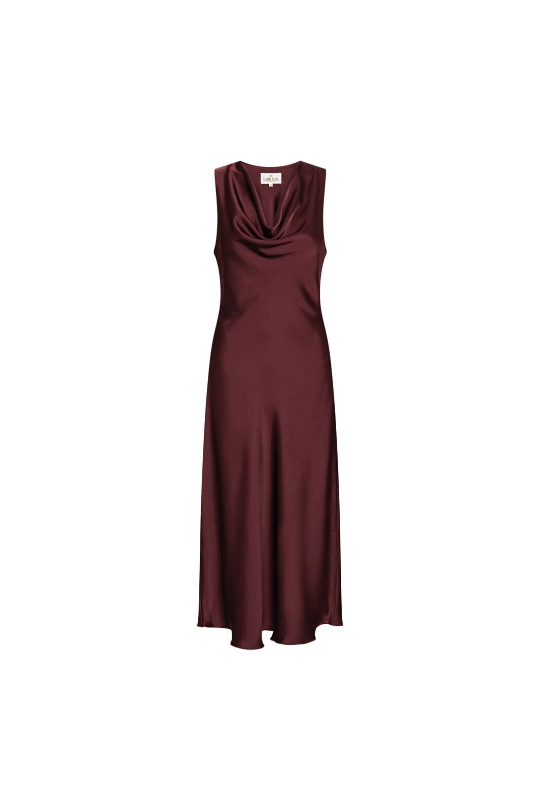 Karmamia - Flow Dress 2587 - Semi Rich Wine