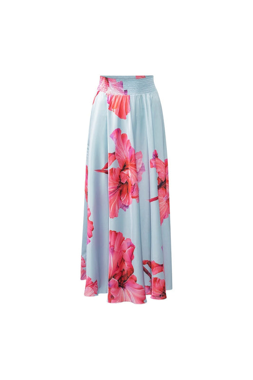 Karmamia - Savannah Skirt 2531 - Fuchsia Maxi Flower