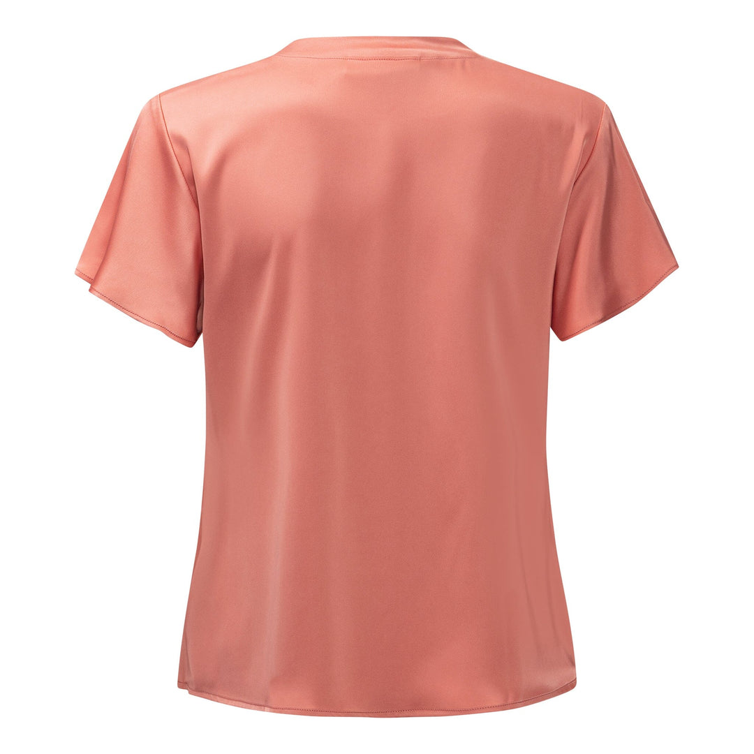 Karmamia - Sophia Blouse (Short) 2395 - Semi Rich Peach T-shirts 