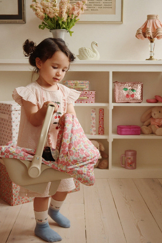 Konges Sløjd - 2 Pack Cherry Socks Ks103310 - Cherry Mix Strømper 