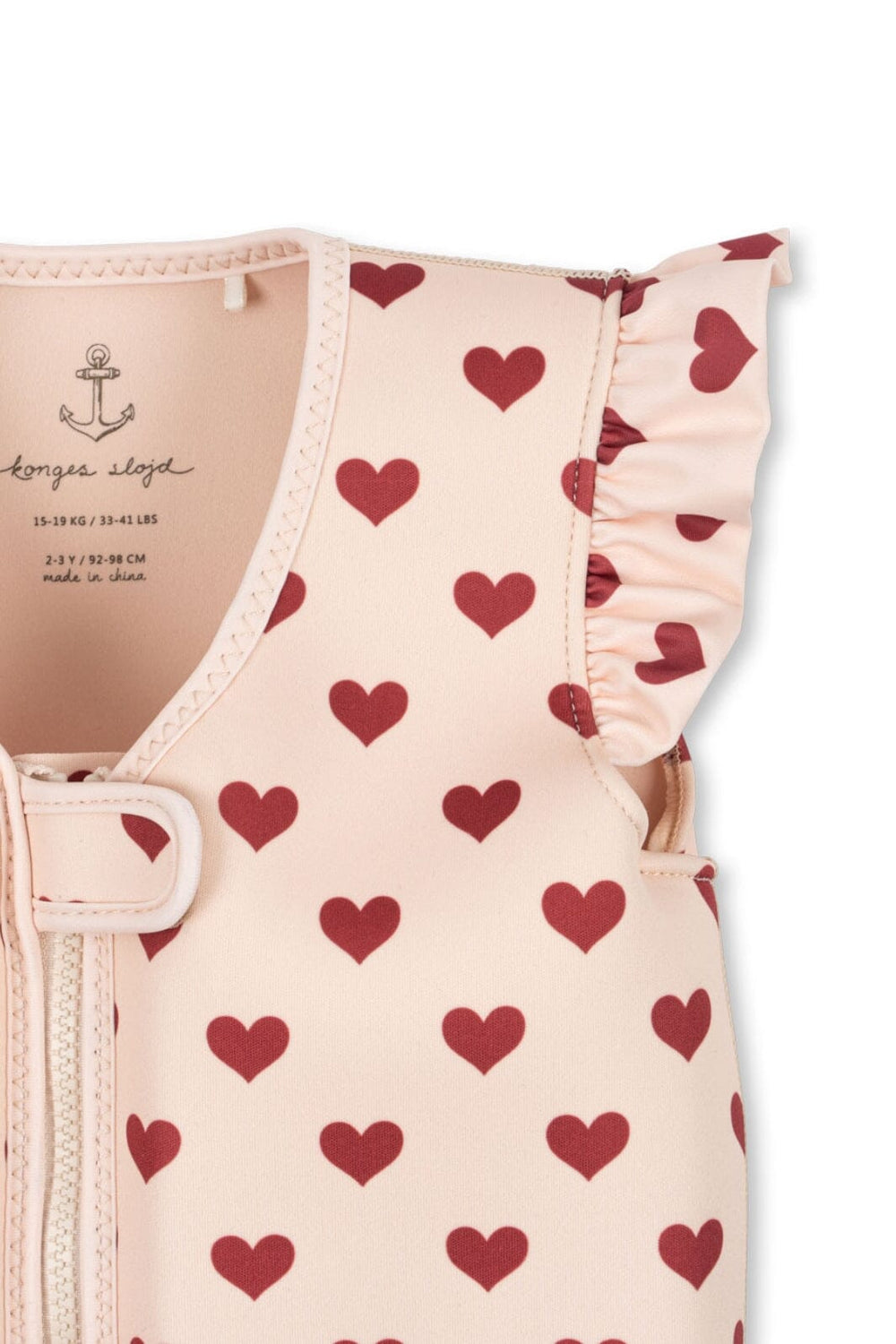Konges Sløjd - Avery Swim Vest Ks102695 - Amour Rouge