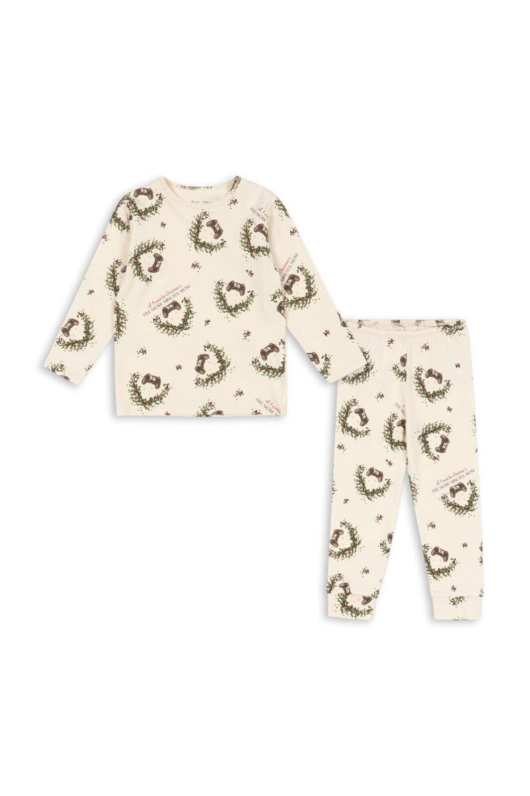 Konges Sløjd - Basic Blouse/pants Set Gots Ks104214 - Gamer Sæt 