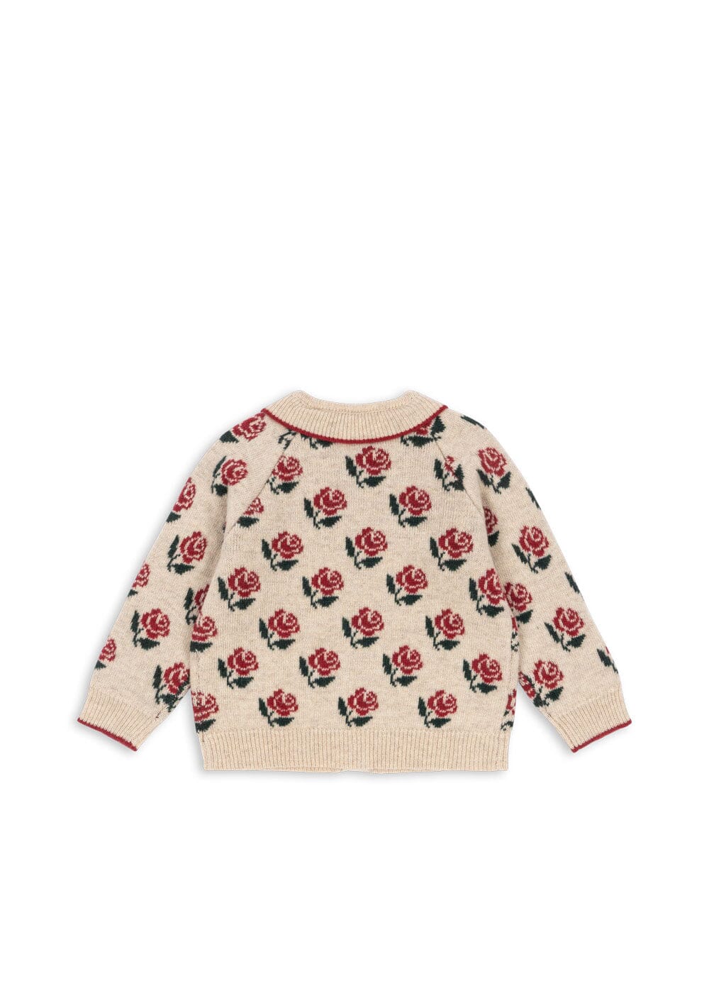 Konges Sløjd - Belou Knit Collar Cardigan Ks104226 - Rose Cardigans 