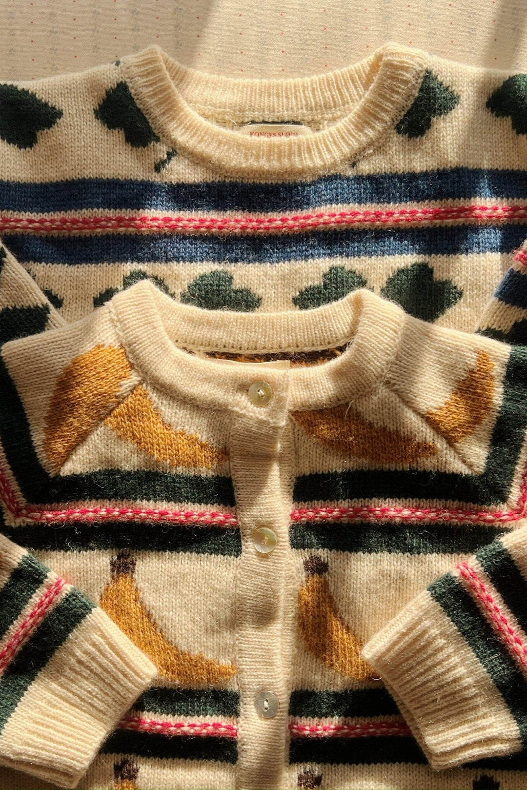 Konges Sløjd - Billi Knit Cardigan Ks104233 - Banana Cardigans 