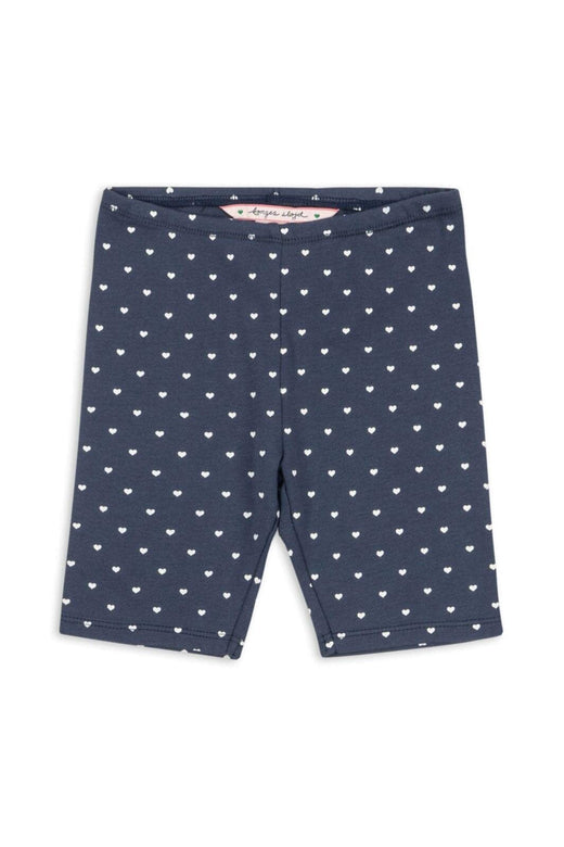 Konges Sløjd - Classic Short Leggings Gots Ks104733 - Heart Blues Leggings 