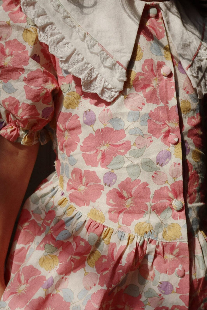 Konges Sløjd - Coeur Collar Shirt Gots Ks102850 - Fleur Anglaise