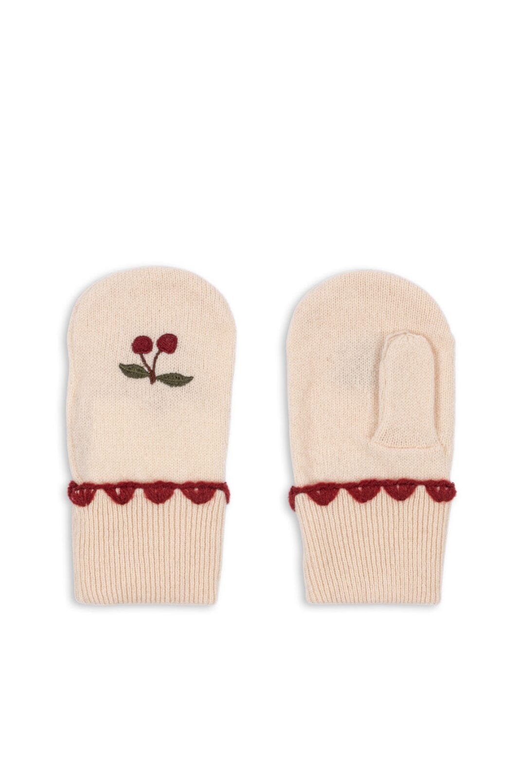 Konges Sløjd - Collette Mittens Ks104272 - Off White Handsker & Vanter 