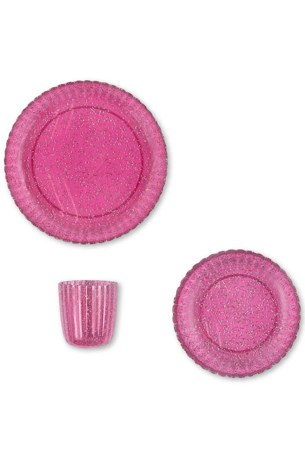 Konges Sløjd - Dinner Set Glitter Ks103029 - Sparkling Sangria