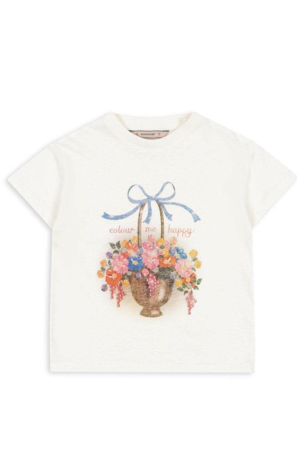 Konges Sløjd - Era Tee Ocs Ks103194 - Off White/basket