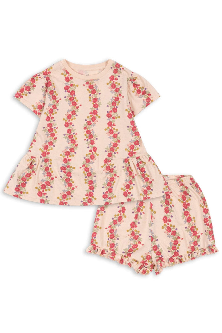 Konges Sløjd - Famo Frill Set Gots Ks102601 - Floria Pink