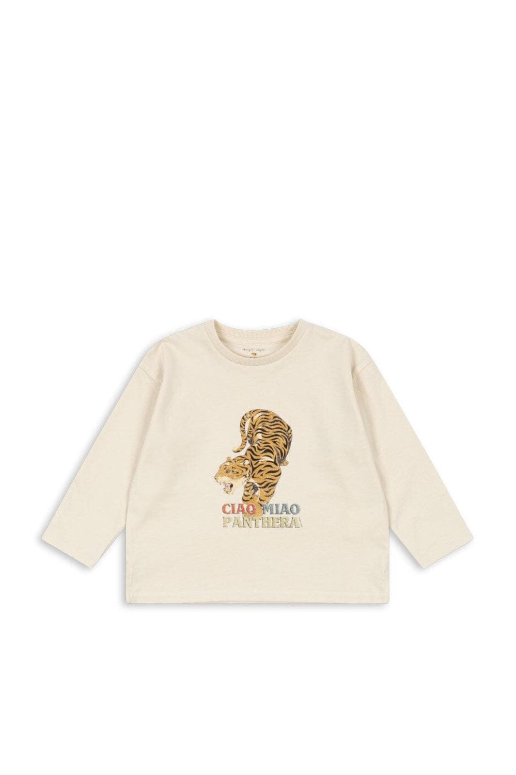 Konges Sløjd - Fili Box Fit Tee Gots Ks106018 - Almond Milk
