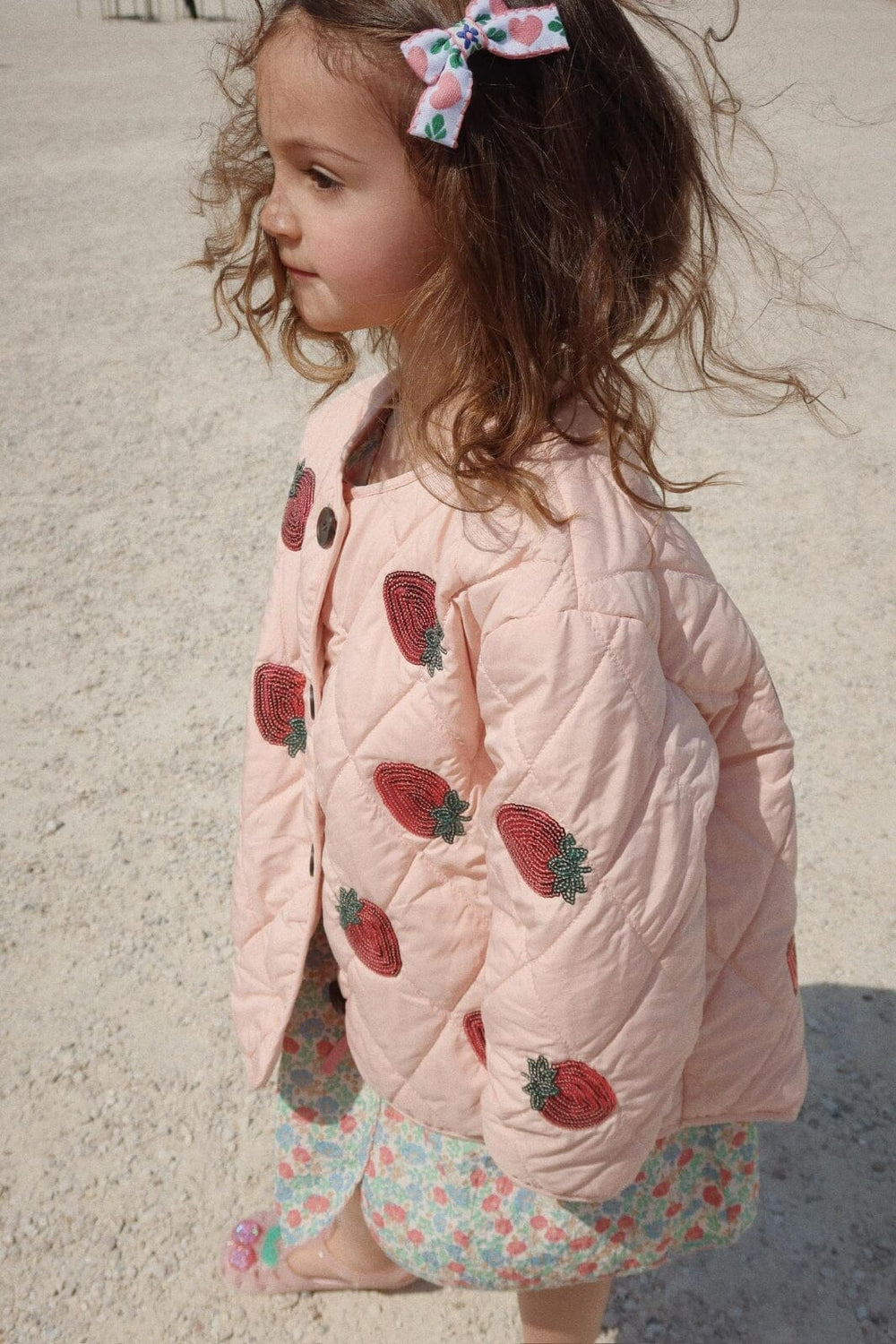 Konges Sløjd - Flora Jacket Ks102812 - Strawberry