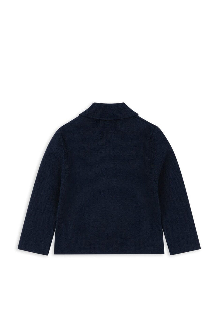 Konges Sløjd - Gabriel Knitted Blazer Gots Ks107791 - Dark Navy Blazere 