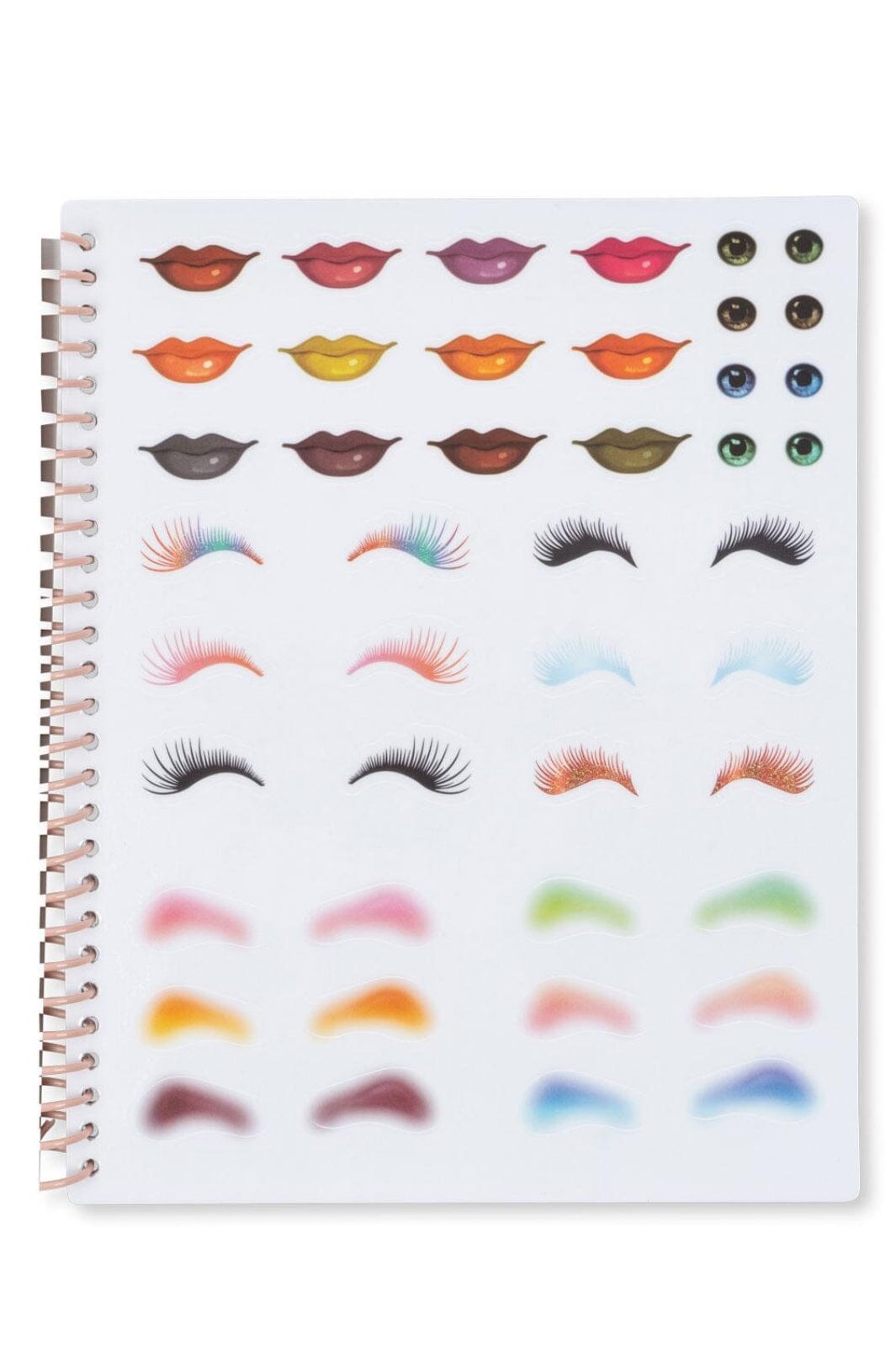 Konges Sløjd - Glam Me Up Sticker Book Fsc Ks102869 - Blush