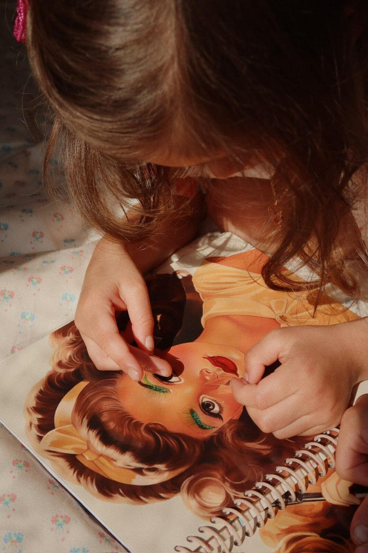 Konges Sløjd - Glam Me Up Sticker Book Fsc Ks102869 - Blush