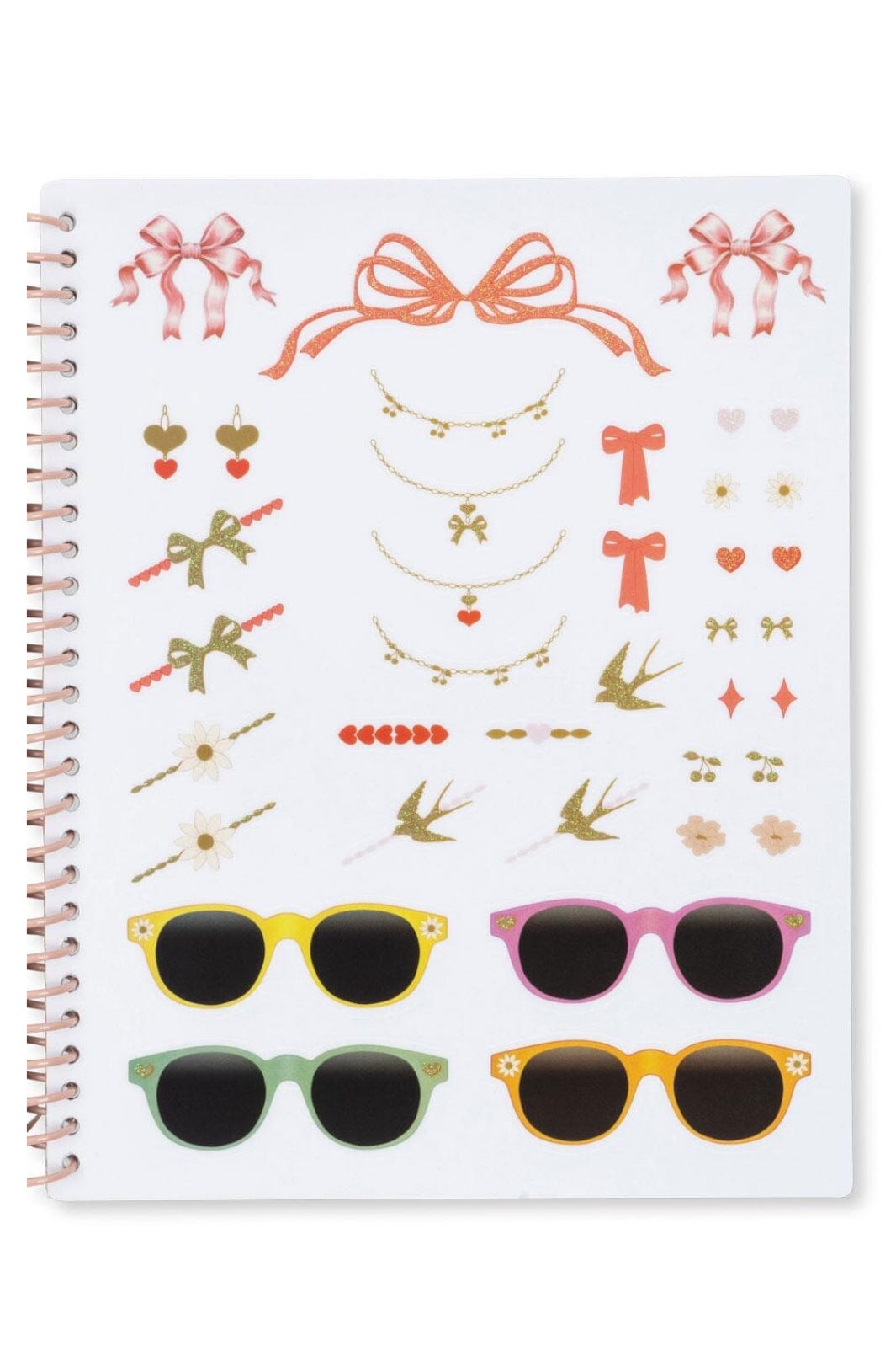 Konges Sløjd - Glam Me Up Sticker Book Fsc Ks102869 - Blush