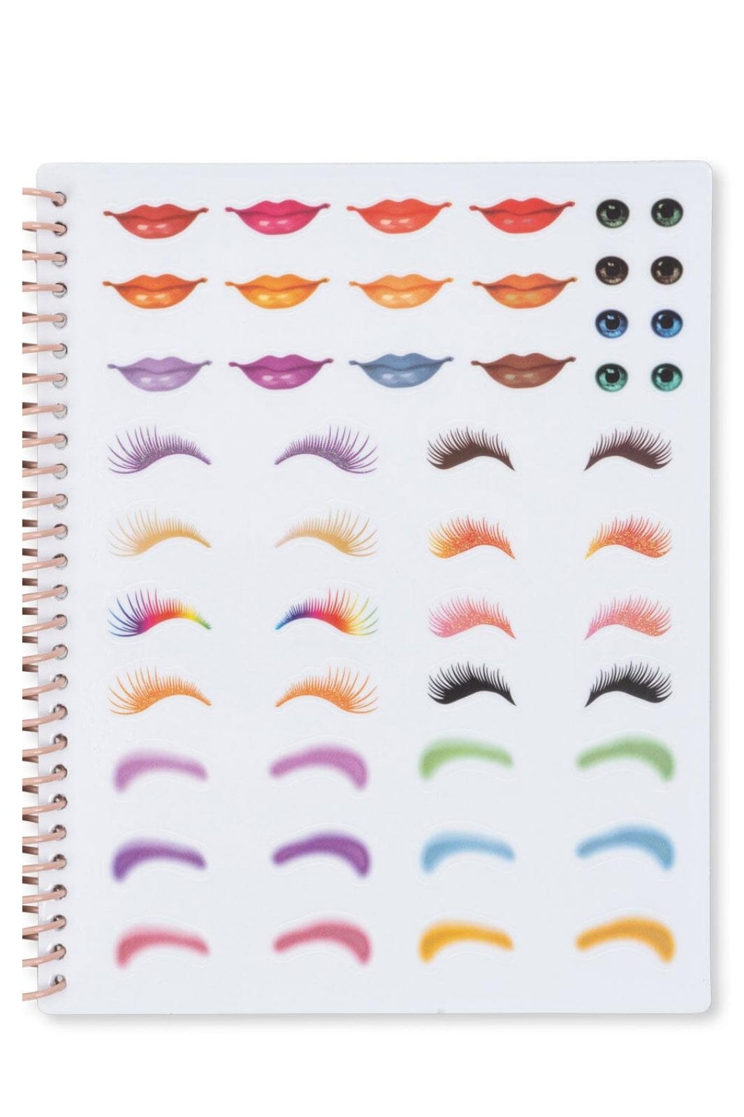 Konges Sløjd - Glam Me Up Sticker Book Fsc Ks102869 - Blush