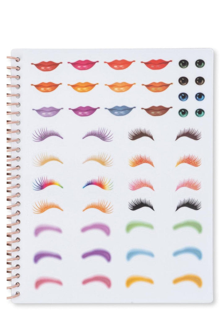 Konges Sløjd - Glam Me Up Sticker Book Fsc Ks102869 - Blush