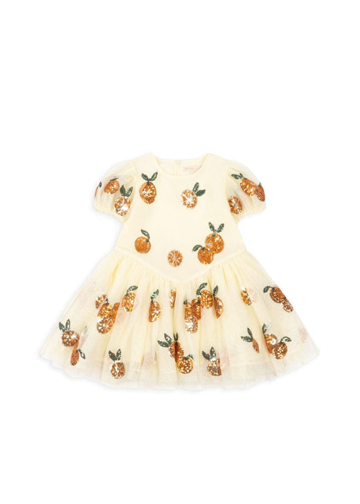 Konges Sløjd - Heartlily Dress Ks105412 - Arancia Sequin