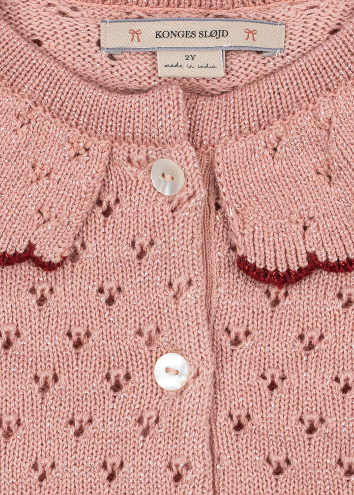 Konges Sløjd - Holiday Cardigan Ks106493 - Mellow Rose