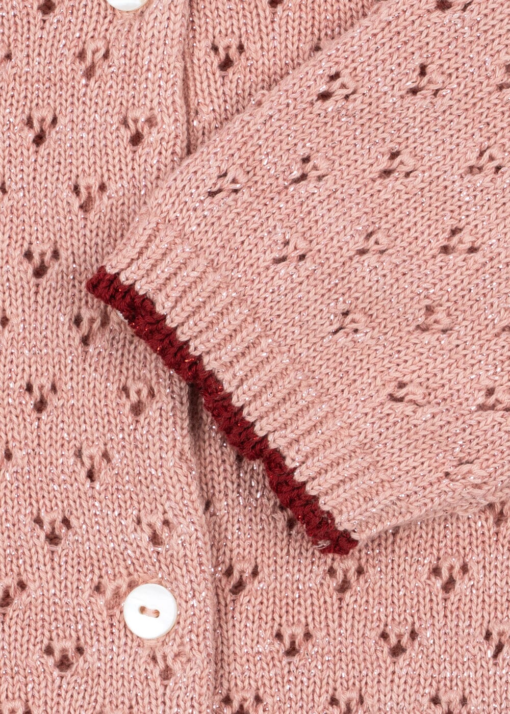 Konges Sløjd - Holiday Cardigan Ks106493 - Mellow Rose