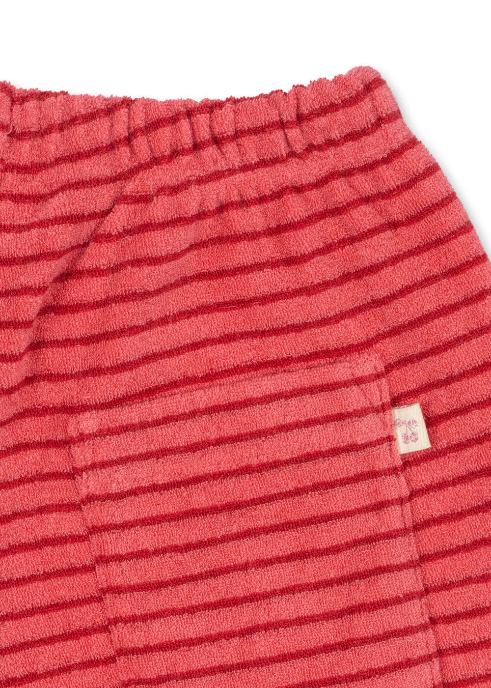 Konges Sløjd - Itty Sweat Pants Gots Ks106044 - Cardinal Rose Stripe