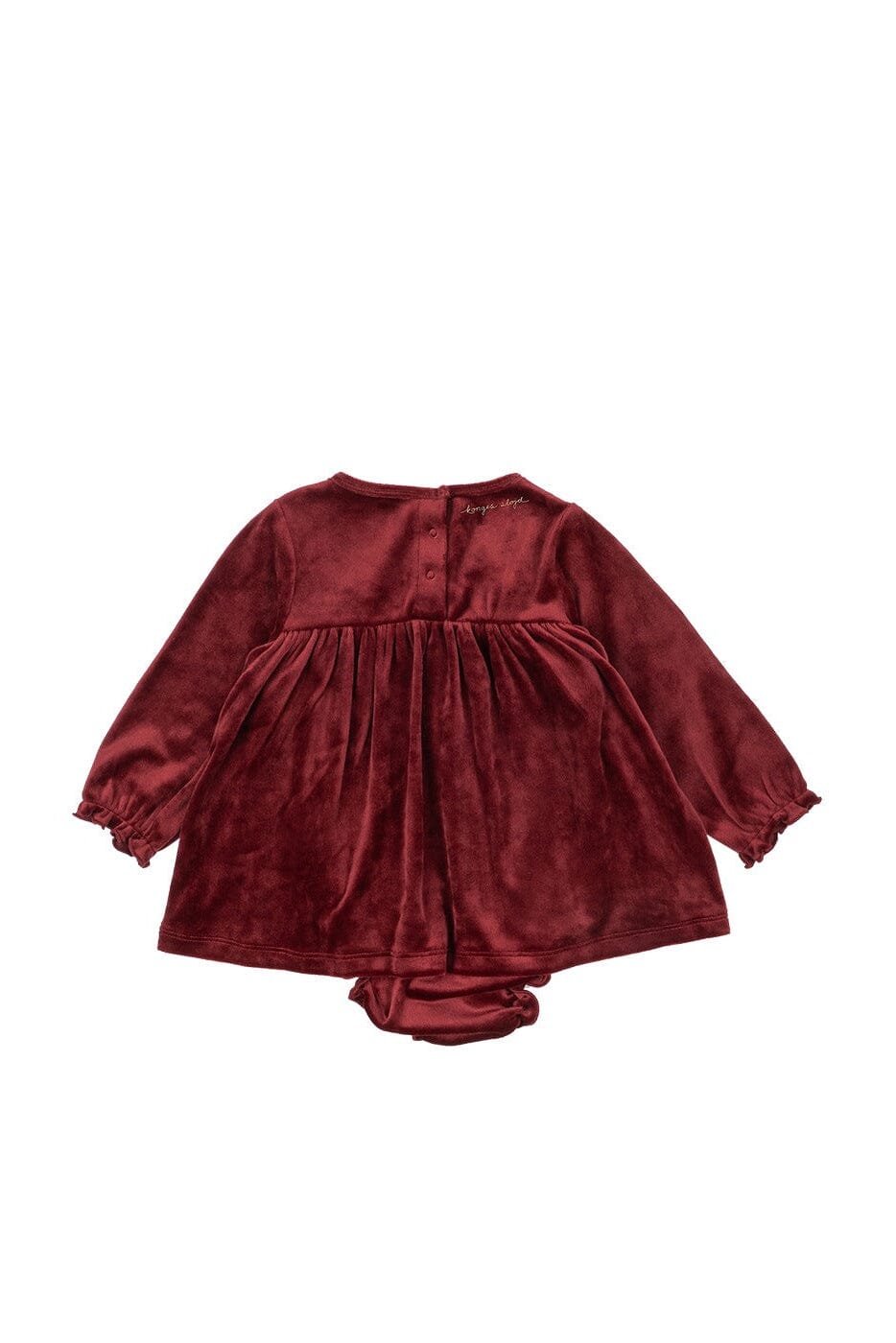 Konges Sløjd - Jingle Romper Dress Grs Ks107960 - Red Dahlia Kjoler 
