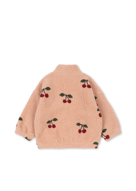 Konges Sløjd - Jody Teddy Jacket Grs Ks105720 - Ma Grande Cerise Blush Fleece jakker 