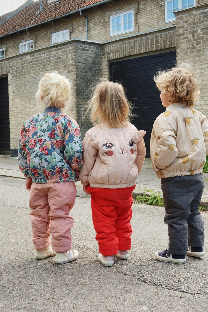 Konges Sløjd - Juno Kitty Bomber Jacket Ks104879 - Cameo Rose Jakker 