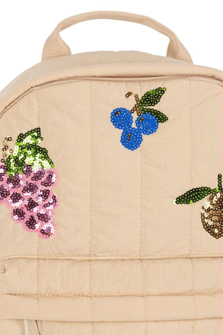 Konges Sløjd - Juno Quilted Sequin Backpack Midi Ks103554 - Frappé