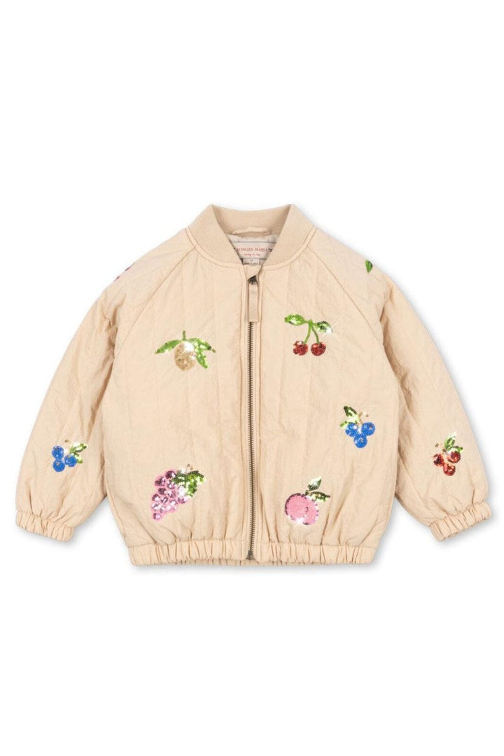 Konges Sløjd - Juno Sequin Bomber Jacket Ks103490 - Frappé