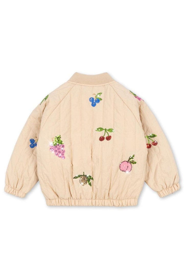 Konges Sløjd - Juno Sequin Bomber Jacket Ks103490 - Frappé