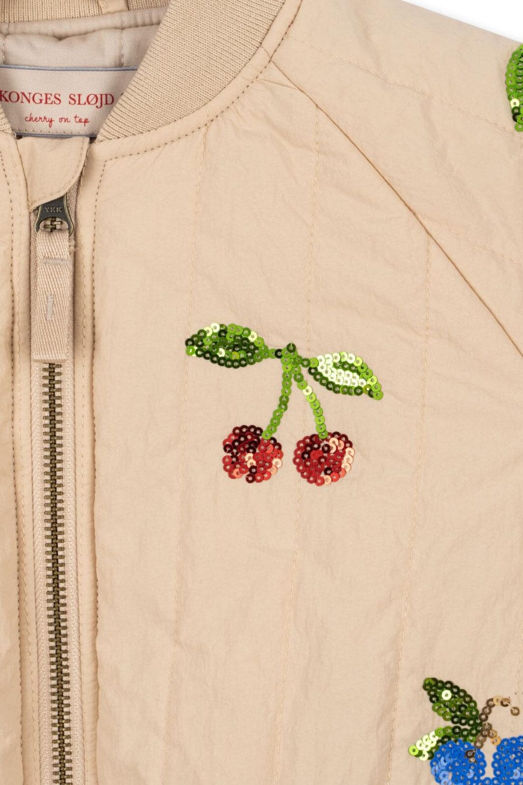 Konges Sløjd - Juno Sequin Bomber Jacket Ks103490 - Frappé