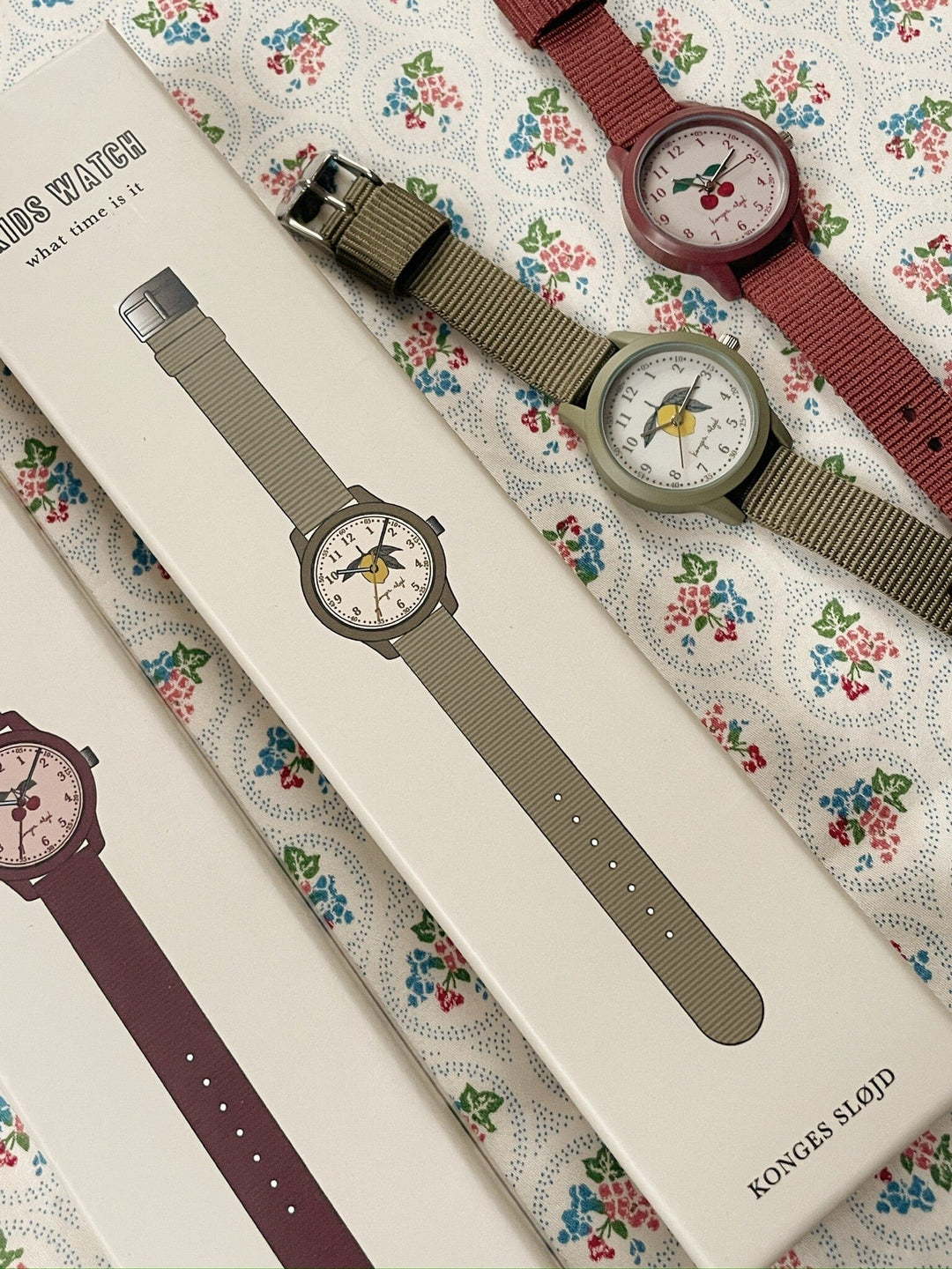 Konges Sløjd - Kids Watch Ks104329 - Lemon Tilbehør 