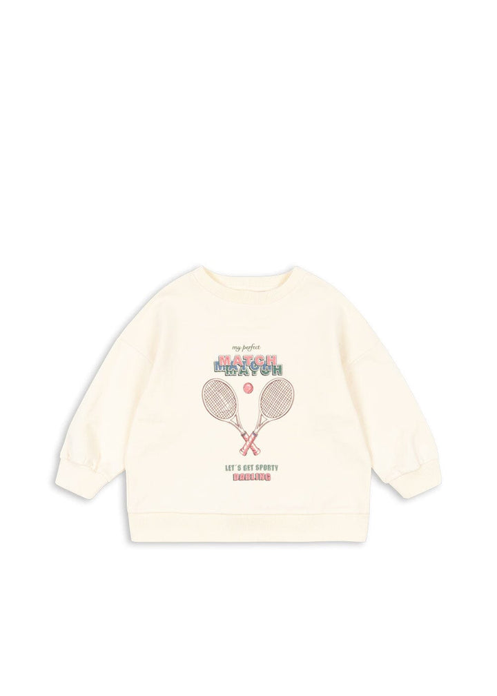 Konges Sløjd - Loupy Lou Sweat Shirt Ocs Ks104951 - Buttercream Sweatshirts 