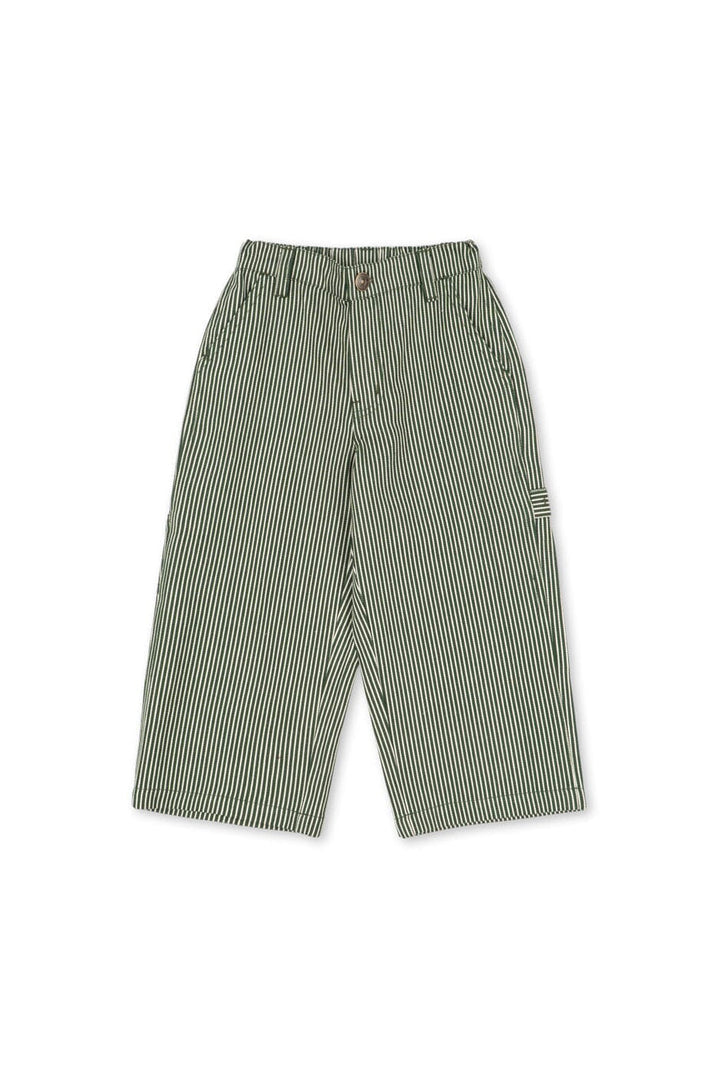 Konges Sløjd - Luc Pants Gots Ks106527 - Milk Verte Stripe