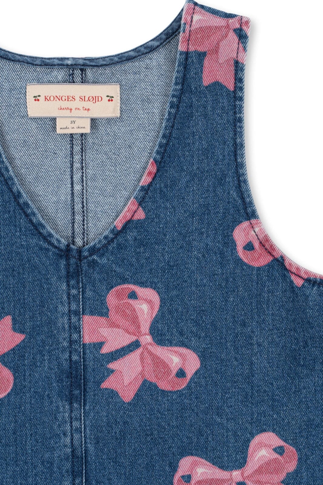 Konges Sløjd - Magot Dress Gots Ks102921 - Bella Bow (for Denim)