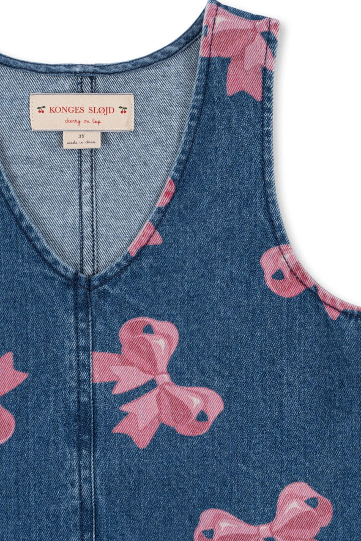 Konges Sløjd - Magot Dress Gots Ks102921 - Bella Bow (for Denim)