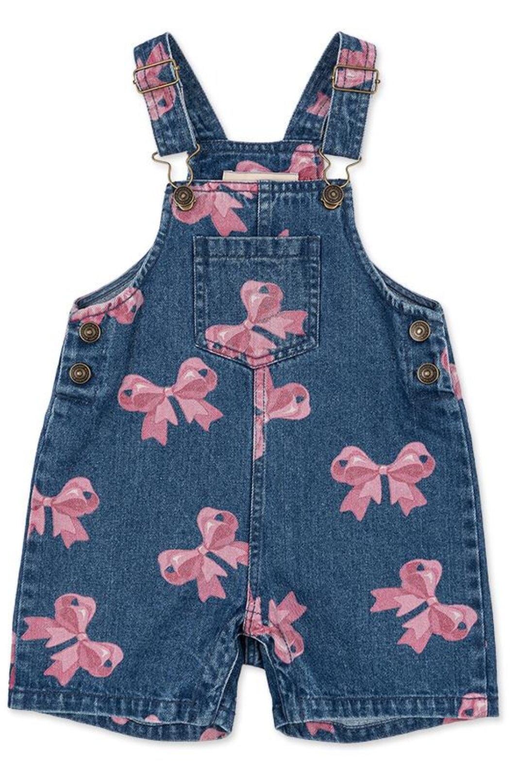 Konges Sløjd - Magot Overalls Gots Ks102442 - Bella Bow (for Denim)