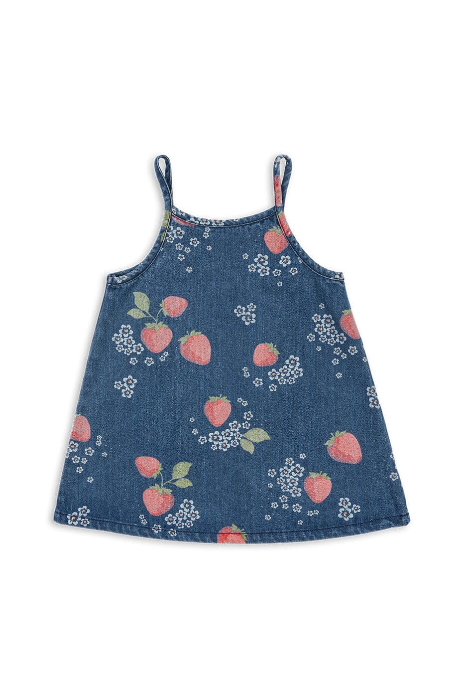 Konges Sløjd - Magot Strap Dress Gots Ks104977 - Marmelade Sun Kjoler 