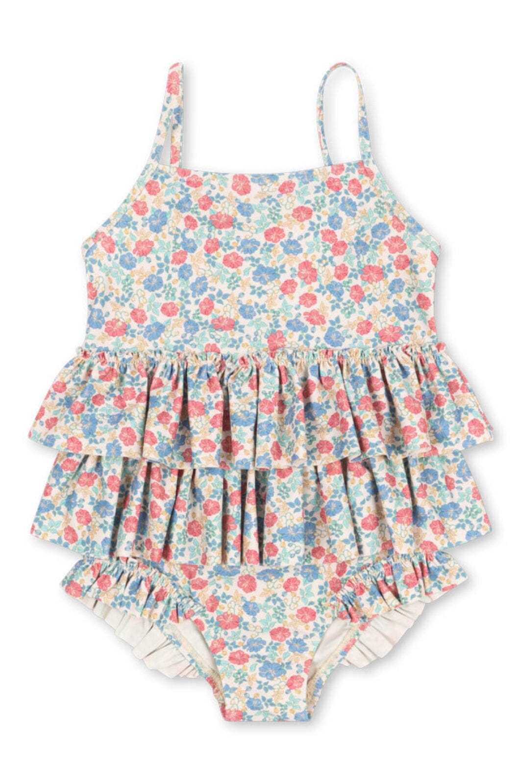 Konges Sløjd - Manuca Frill Swimsuit Grs Ks102513 - Fiola