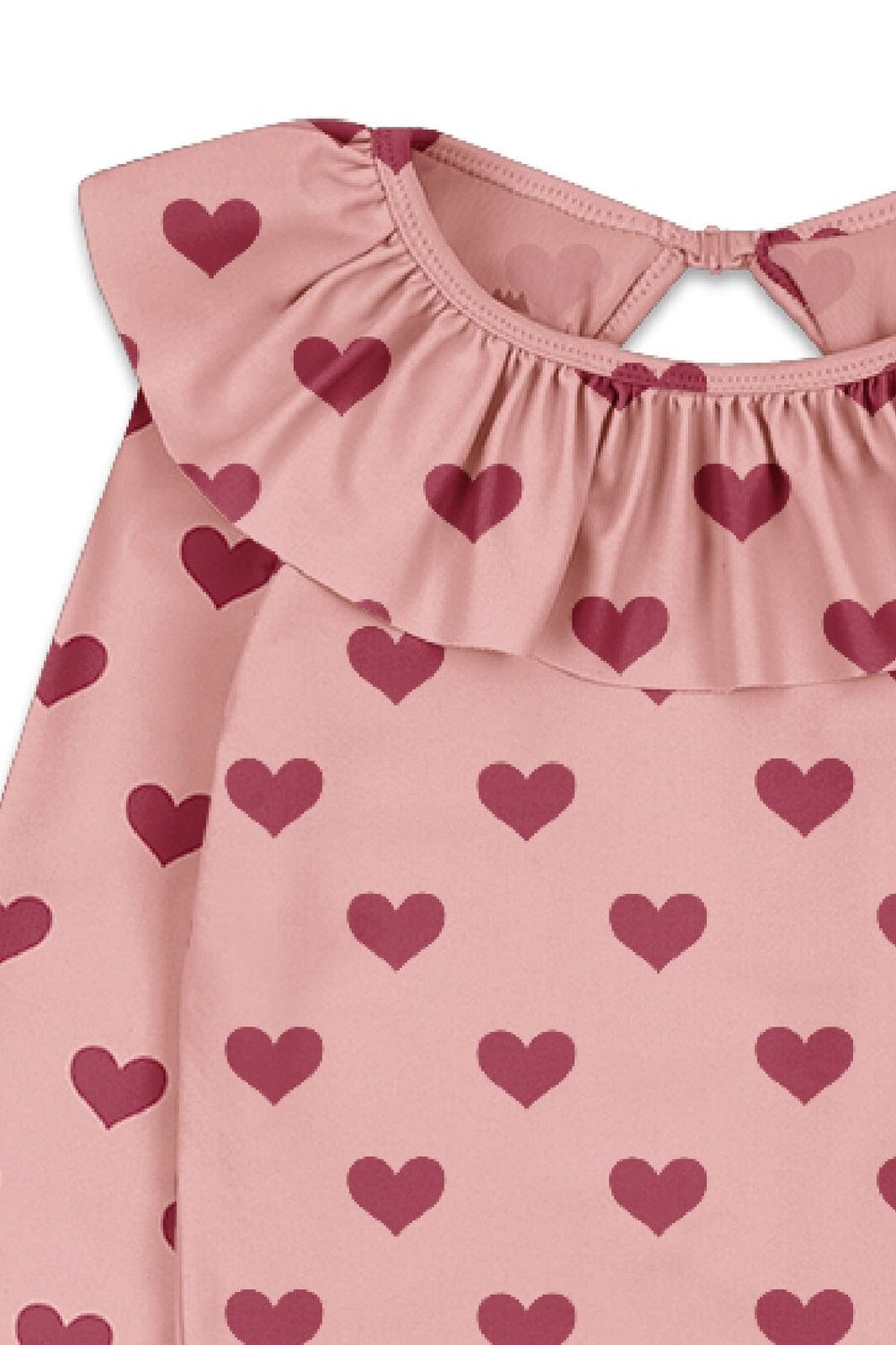 Konges Sløjd - Manuca Ls Swimsuit Grs Ks103263 - Amour Pink